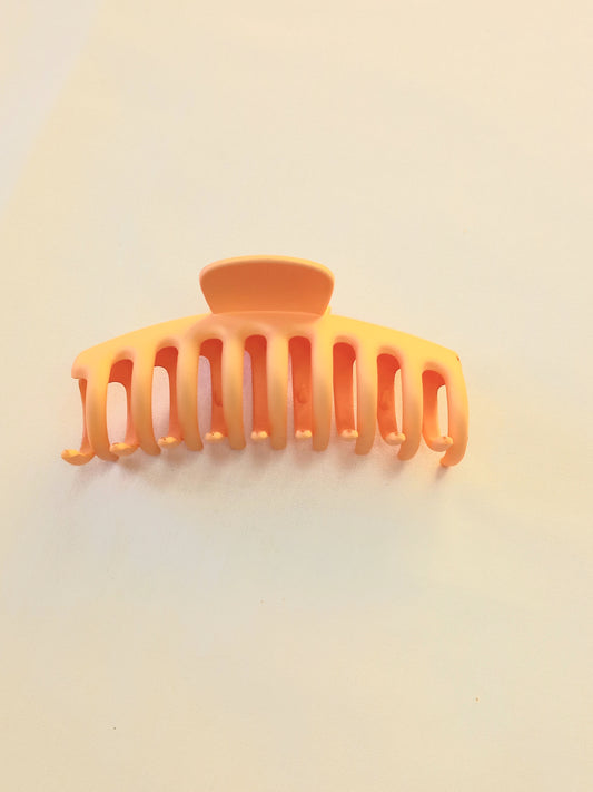 Peach Claw Clip
