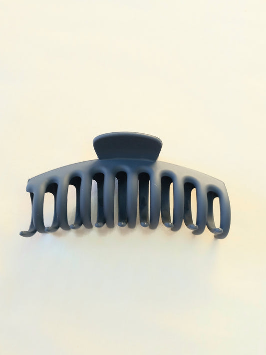 Dark Blue Claw Clip