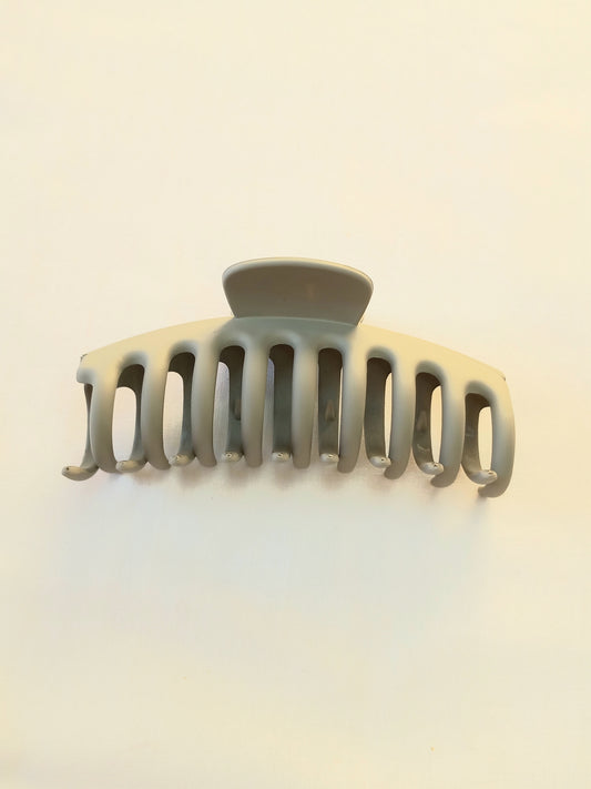 Light Grey Claw Clip