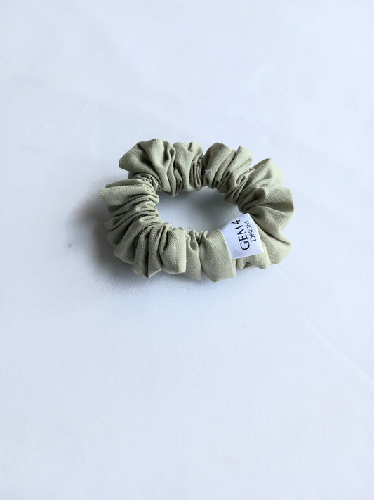 Mini Sage Scrunchie